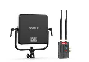 Swit FLOW6500 Tx+Rx Set, 3G HD-SDI / HDMI mit NP-F und V-Mount Akku Mount